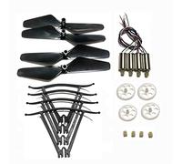 WUPEDI Gears Guard Motors Engines Propeller Blade Kit, For S60 Wifi Fpv Quadcopter Spare Parts Drone Propeller