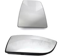 WUPEDI Lower and Upper Door Wing Mirror Glass Driver Right, for Ford, Transit 1855102 BK31-17A700-AB 1823997 BK3117A700AB convex mirror lens