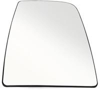 WUPEDI Non Heated Wing Mirror Upper Glass Right Driver Side O S, for Ford, Transit Mk8 1823994 BK31 17K740 AA 1861141 BK31-17K740-AA 2014 Onwards convex mirror lens
