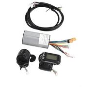WUPEDI Scooter Controller Kit,LCD Monitor Brake Set, for 5 5in Carbon Fiber Electric Scooter Bike, 24V/36V Controller,Brushless Motor Controller LCD Display Control(24V) electric scooter speed meter