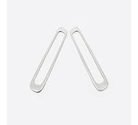 WUPEDI Stainless Steel Car Door Window Column Air Condition Outlet Vent Frame Cover Trim Accessories 2pcs, for Mazda, CX-30 2020 2021 Car Interior Trim Strip(Matte)