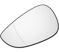 WUPEDI Wing Mirror Glass Left Passenger Side, for Ford, for Fiesta, Mk7 2008-2017 1531444 8A6117K741DC Wing Mirror Glass + Back Plate convex mirror lens