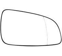 WUPEDI Wing Mirror Glass Leftamp;Right Side Heated Convex, for Vauxhall, for Opel, Astra H 2004 2005 2006 2007 2008 convex mirror lens(BLACK RIGHT)