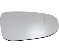 WUPEDI Wing Mirror Glass Right Heated, for VW, for Golf, Mk6 2009-2012 5K0857522, Wing Mirror Glass + Back Plate convex mirror lens