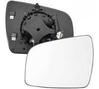 WUPEDI Wing Mirror Left Passenger Side, for Vauxhall, for Opel, Zafira B 2009 2010 2011 2012 2013 2014 Convex Heated Glass convex mirror lens(BLACK LEFT)