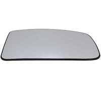 WUPEDI Wing Mirror Upper Glass Left Heated, for Renault, Master Mk3, for Vauxhall, for Opel, Movano, for NISSAN, NV400 4419416 93197494 963662420R, Wing Mirror Glass + Back Plate convex mirror lens
