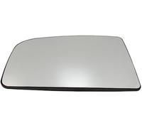 WUPEDI Wing Mirror Upper Glass Right Non-Heated, for Mercedes, Sprinter, for Volkswagen, for VW, Crafter 2006-2018 A0028111833 2E1857588D 28111833, Wing Mirror Glass + Back Plate convex mirror lens