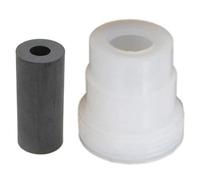 Wupiusa 35X20X4mm Sandblasting Machine Spare Parts Class I Pure Carbide Nozzle Sandblasting Tip Abrasive Blasting Nozzle