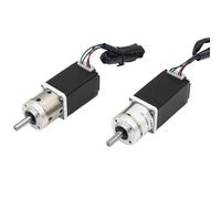 WUPLKCUIJ 1pcs DC Nema 11 Planetary Gearbox Ratio 3.7:1-139:1 Reducer Step-down Reduction Gearbox Nema11 28mm Planetary Gear Stepper Motor(Reduction Ratio 71,Nema11 28x52mm)