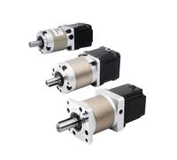 WUPLKCUIJ 1pcs High Precision Backlash 15 Arcmin Nema8/11/14/17/23/24 Hybrid Stepper Motor with Planetary Gearbox Stepper Motors for Robot(Ratio 35,Nema11 28X45mm)