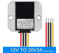 WUPLKCUIJ GYVRM 12V to 20V 5A 100W Voltage Booster DC Converter Step Up Regulator 12 Volt TO 20 Volt 5A mp Car Power Supply(12V TO 20V 3A)