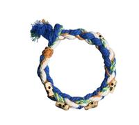 WUPNGS Braided Bracelets, Hand Rubbed Cotton Thangka Beads Beeswax Rope Hand-Woven Thick DIY