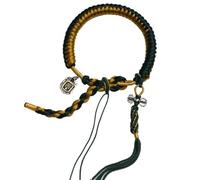 WUPNGS Braided Bracelets, Single Loop Bracelet Hand-Woven Double Hand Rope Hand-PaintedEthnic Style
