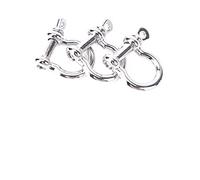 WUPNGS shackle, Stainless, Shackle Accessory Bracelet Adjuster OutdoorCamp Kit(U Buckle Adjuster)