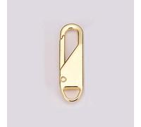 WUPNGS Zipper Pulls,zip replacement puller,5/10Pcs Metal Zipper Pull Replacement Detachable Zipper Slider Pull Tab Repair Kit for Clothing Jacket Diy Craft Sewing Zip Head-White-G02,1(Golden D01)