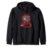 Wuppertal Funny Saying "Genau mein Fall [German Language Zip Hoodie