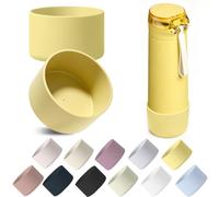 WUQID 2Pcs Silicone Boot Compatible with Stanley Flowstate Spring Bottle 20oz, Anti-Scratch Noise Reduction Non-Slip Bottom Protector for Stanley Cup Accessories