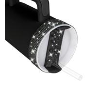 WUQID Decorations Charms Compatible With Stanley 30oz 40oz Tumbler (Black, Fit Stanleyy 40oz Tumbler)