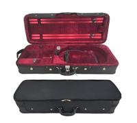 WUQIMUSC 16 inch Viola case Adjustable for 15 to 16.5 inch Lightweight Oxford Strong handles Back straps Viola soft case