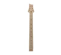 WUQIMUSC 22 Fret 25.5inch Mahogany guitar neck Maple Fretboard Set in heel white hand Inlay without Binding