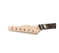 WUQIMUSC 22 Fret Guitar Neck unfinished,24.75inch(628mm), Replacement for TL-Style Guitars, Maple with Rosewood Fretboard, Dot Inlays, Top-Adjust Truss Rod