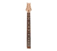 WUQIMUSC 24 Fret 24.75inch Mahogany guitar neck Rosewood Fretboard Set in heel white hand Inlay no Binding