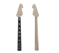 WUQIMUSC 30inch Bass Neck Replacement 20 fret, Maple with Rosewood Fretboard, 42mm Nut, Bolt-On (65mm Heel), Block Inlays