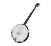 WUQIMUSC 5 String Banjo 26 Inch, Portable Travel Banjo for Beginners, Sapele Wood Body Closed Solid Back Folk Country Bluegrass Kit with Padded Gig Bag, Picks & Strings