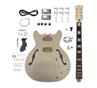 WUQIMUSC Electric Guitar Kit for DIY ES335 Style Build on your own Hollow guitar body