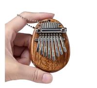WUQIMUSC Mini kalimba 8 key thumb piano Solid Wood Finger Piano for adults,Beginners Portable Marimba with Lanyard and Study Instruction
