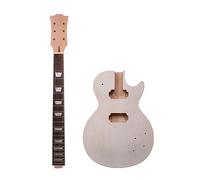 WUQIMUSC unfinished electric guitar kit build on own diy guitar kits for TL style Set In heel