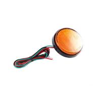 WUQWUM Motorcycle Turning Indicator Light Motorcycle LED Round Brake Turn Signal Stop Tail Lights Reflectors For Dual Sport For Cruiser Bobber For Chopper