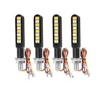 WUQWUM Motorcycle Turning Indicator Light Motorcycle Turn Signal Light Brake Lamp DRL Flashing Indicator Blinker Rear Running Accessories Universal FOR ATV LED