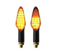 WUQWUM Motorcycle Turning Indicator Light Motorcycle Turn Signals Flasher Light Built Relay LED Sequential Indicator Lamp Accessories Replacement Warning