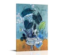 WurBu Raoul Dufy Painter Works《Still Life》Printed Posters Wall Art Scroll Canvas Painting Picture Living Room Decor Home 16x24inch(40x60cm)