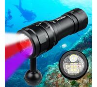 Wurkkos DL07 3000lm Scuba Dive Light, 100m IPX8 Underwater Flashlight