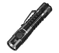 Wurkkos FC11C Led Flashlight Rechargeable High Lumen 1200, Small Powerful Flashlight USB C, Super Bright EDC Flashlight IP68 Waterproof, 155m Beam Distance, 90 High CRI (5000K)