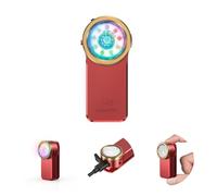 Wurkkos HD03 Rechargeable Torch EDC Clip-on Light, Bright 680 Lumens Pocket Flashlight, Combines Spotlight Floodlight RGB Light, Magnetic, IPX6 Waterproof for Cycling, Repairing