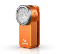 Wurkkos HD03 Rechargeable Torch EDC Clip-on Light, Bright 680 Lumens Pocket Flashlight, Combines Spotlight Floodlight RGB Light, Magnetic, IPX6 Waterproof for Cycling, Repairing