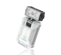 Wurkkos HD04 Mini EDC LED Torch, 750 Lumens Super Bright Rechargeable Torch, 180° Rotatable Head, 3-in-1 Spot/Flood/RGB Modes, IPX6 Waterproof Magnetic Torch for Camping, Hiking & Emergency