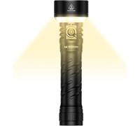 Wurkkos TS27 Super Bright LED Torch 3200 LM, 2-in-1 Rechargeable Torch with 360° Camping Lantern, 845m Long Beam Distance Searchlight, Power Bank, IP68 Waterproof for Dog Walking, Security, Outdoors
