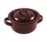 Wurko 190112 - Pan, 12 cm, Enamel Brown 22 cm