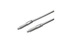 WURKVGMK 1pcs High temperature glass fiber optic sensor probe M3M4M6 reflector right Angle temperature resistance 350 degrees can be(GXG4-F2-T 2m line)