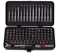 Wurth 614250300961 Screwdriver Bits Set, 105 pcs in Metal Case