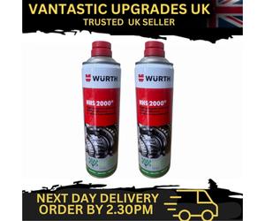 WURTH ADHESIVE LUBRICANT HHS2000 TWIN PACK - CLEAR GREASE