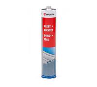 Wurth Bond & Seal Flexible PU Adhesive and Sealant in Grey 300ml