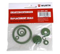 Wurth Seals for Würth Pump Spray Bottles, 7-Piece Set, Sterile