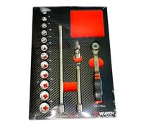 Wurth System Assortment 4.4.1, Socket Wrench 3/8 INCH 16 Pieces