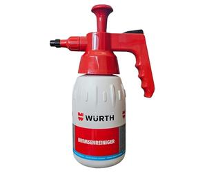 Wurth Unfilled BRAKE CLEANER Pump Dispenser Spray Bottle (Printed) 1Litre