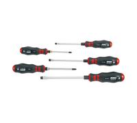 Wurth Zebra 5 Piece Slotted and Phillips Screwdriver Set 061393225